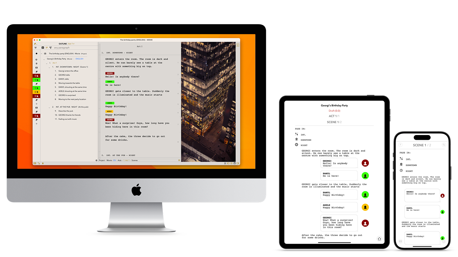 Introducing TwelvePoint app for screenwriting